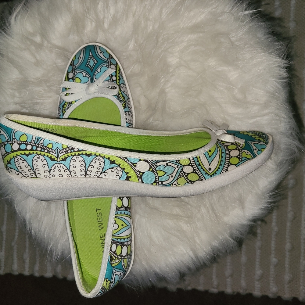 Nine West Floral 2inch Wedge
